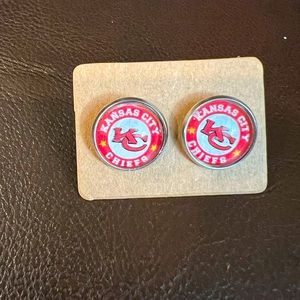 Kansas City Chiefs Stud Earrings